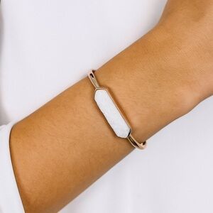 NWOT Kinsley Armelle Rose Gold Quartz Bracelet Cuff